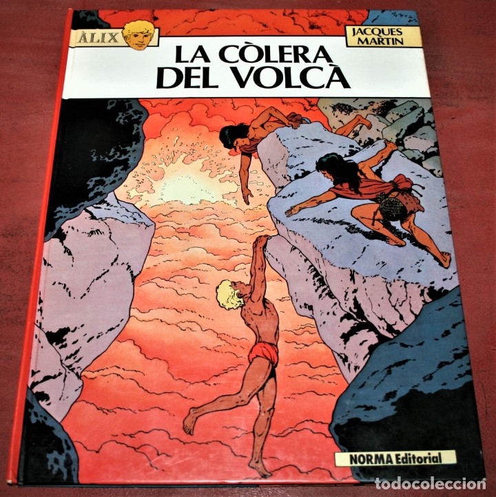 C&oacute;mics: &Agrave;LIX - LA C&Ograve;LERA DEL VOLC&Agrave; - JACQUES MARTIN - NORMA - 1984 - EN CATAL&Aacute;N - Foto 1
