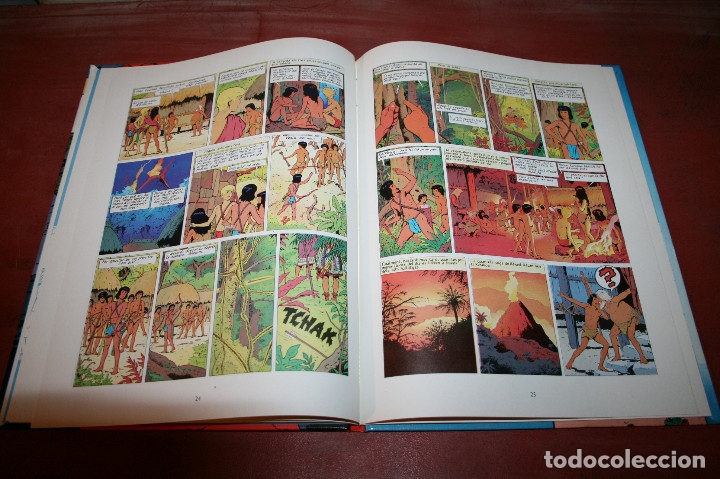 C&oacute;mics: &Agrave;LIX - LA C&Ograve;LERA DEL VOLC&Agrave; - JACQUES MARTIN - NORMA - 1984 - EN CATAL&Aacute;N - Foto 3