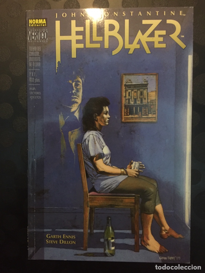 C&oacute;mics: JOHN CONSTANTINE HELLBLAZER . COLECCI&Oacute;N V&Eacute;RTIGO . TIERRA DEL CORAZ&Oacute;N . N.60 . ( 1997/2005 ). - Foto 1