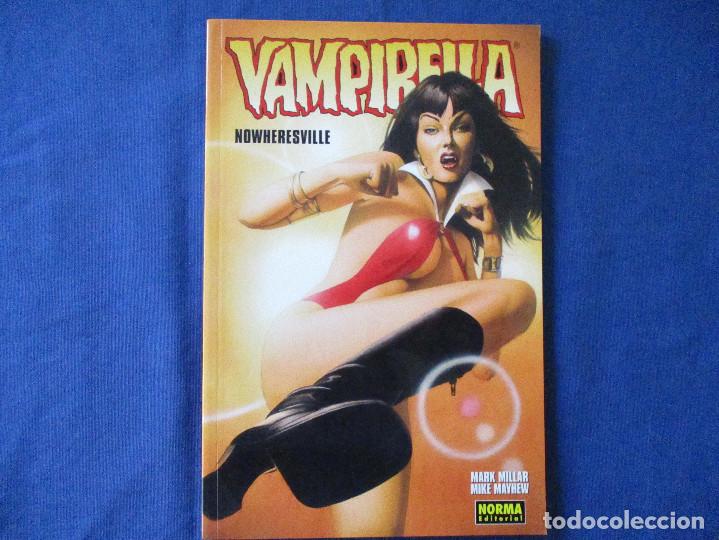 Comics : VAMPIRELLA · NOWHERESVILLDE de MARK MILLAR · 72 PÁGINAS · NORMA 2004