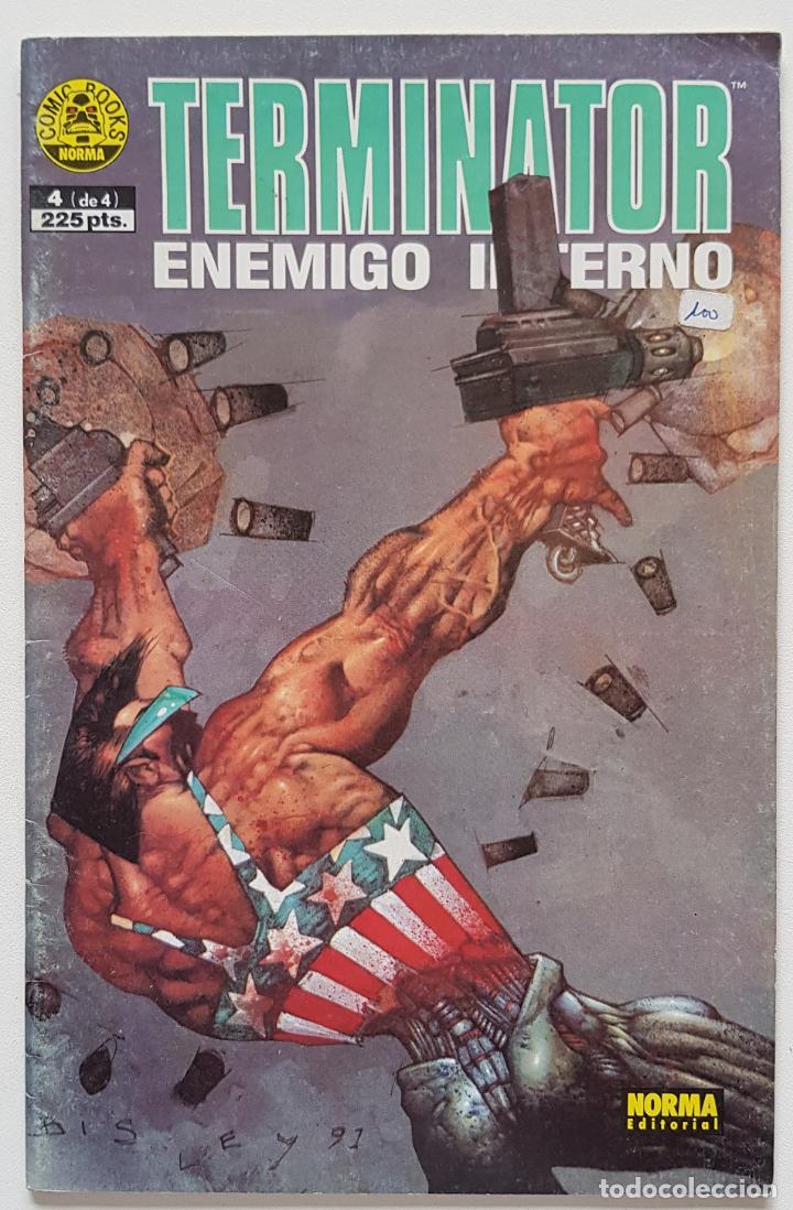 C&oacute;mics: Terminator:Enemigo Interno #4 (1993) - Foto 1