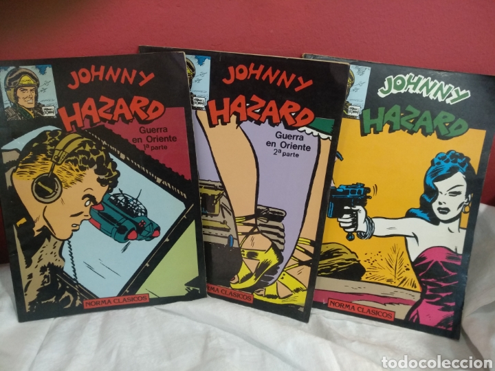 C&oacute;mics: Johnny hazard n&deg; 2, 3 y 5, norma clasicos - Foto 1