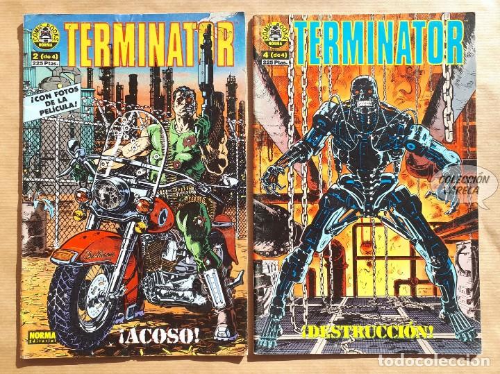 C&oacute;mics: Terminator 2 y 4 - Primera miniserie - Norma - Foto 1