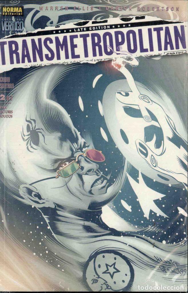C&oacute;mics: TRANSMETROPOLITAN , CIUDAD SOLITARIA 1-2 COMPLETA - Foto 2