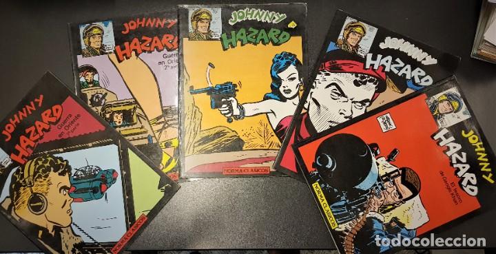 C&oacute;mics: JOHNNY HAZARD, DE FRANK ROBBINS (NORMA, 1983) COMPLETA: 5 N&Uacute;MEROS. BUEN ESTADO - Foto 1