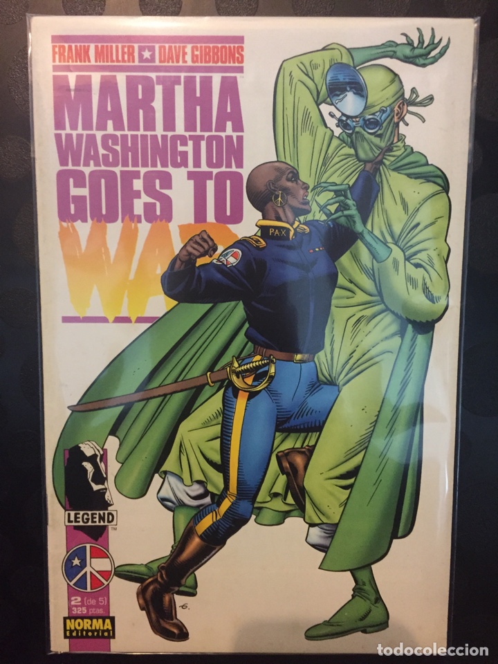 C&oacute;mics: MARTHA WASHINGTON GOES TO WAR N.2 . LEGEND . FRANK MILLER . - Foto 1