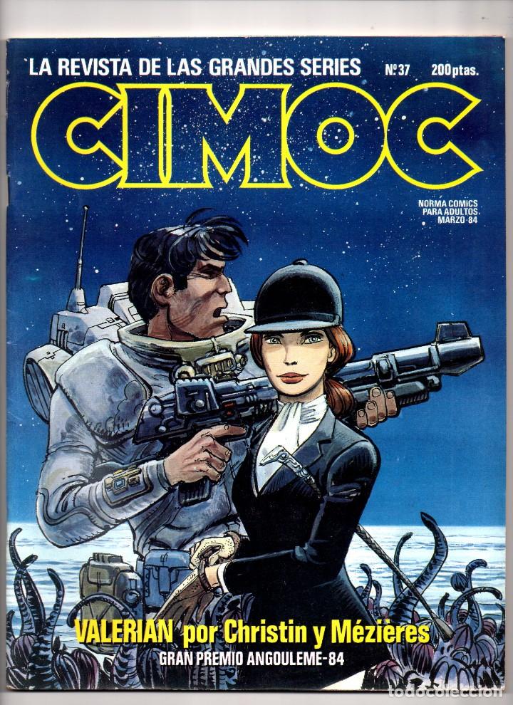 C&oacute;mics: N&ordm; 37 CIMOC NORMA EDITORIAL (2&ordf; EPOCA ) 1980 - Foto 1