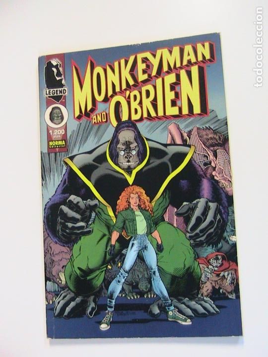 C&oacute;mics: MONKEYMAN AND O&acute;BRIEN. NORMA, 1997. - Foto 1