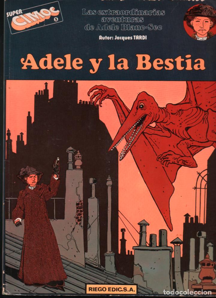 C&oacute;mics: SUPER CIMOC N&ordm; 1 JACQUES TARDI. ADELE Y LA BESTIA. RIEGO EDICIONES - Foto 1