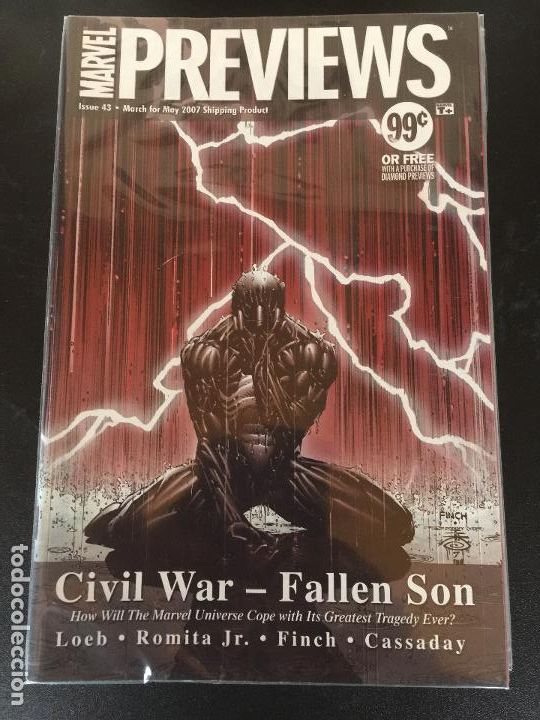 C&oacute;mics: MARVEL PREVIEWS NUMERO 43 BUEN ESTADO - OFERTA 13 - Foto 1