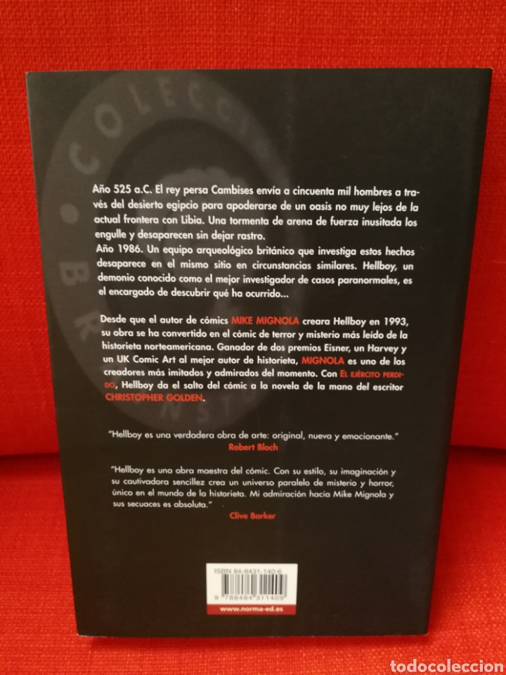 C&oacute;mics: HELLBOY LIBRO EL EJ&Eacute;RCITO PERDIDO. NORMA EDITORIAL. 1&ordf; EDICI&Oacute;N A&Ntilde;O 2000 - Foto 6
