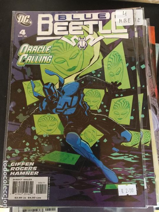 C&oacute;mics: DC BLUE BEETLE NUMERO 4 BUEN ESTADO OFERTA 13 - Foto 1