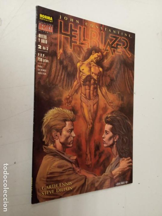 C&oacute;mics: HELLBLAZER: MIEDO Y ODIO N&ordm; 2 / GARTH ENNIS - STEVE DILLON / NORMA - V&Eacute;RTIGO - Foto 1