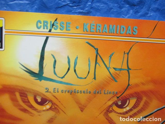 Cómics: LUUNA 2. EL CREPUSCULO DE LOS DIOSES (CRISSE/KERAMIDAS) COLECCION PANDORA NORMA - MUY BUEN ESTADO - Foto 2 - 199555063