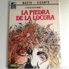 Cómics: LA PIEDRA DE LA LOCURA - EL PAÍS DEL FIN DEL MUNDO 4 - CÓMIC PANDORA NORMA EDITORIAL - MAKYO VICOMTE. Lote 199910136
