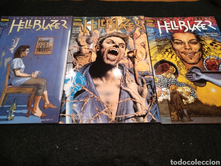 C&oacute;mics: Hell blazers, n&uacute;meros 19, 57,60, norma - Foto 1