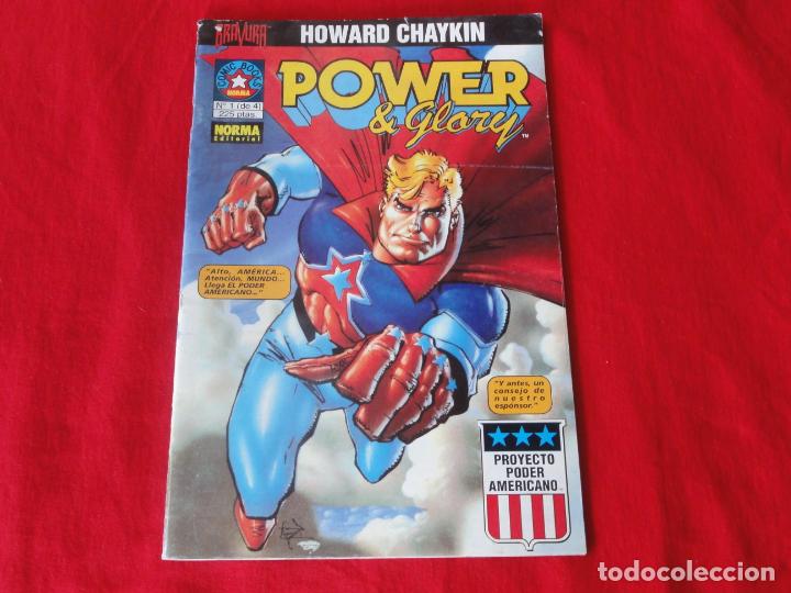C&oacute;mics: POWER & GLORY. N&ordm; 1 DE 4. NORMA EDITORIAL. 1994. C-41 - Foto 1