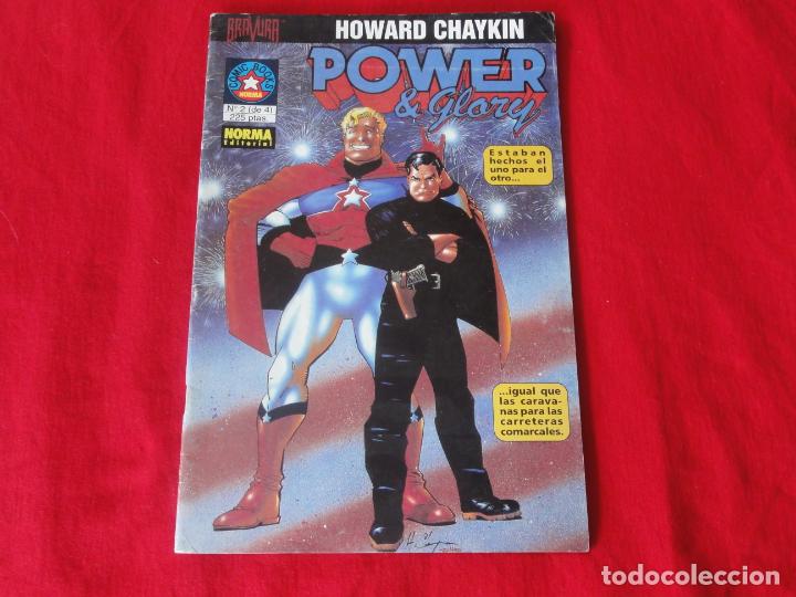 C&oacute;mics: POWER & GLORY. N&ordm; 2 DE 4. NORMA EDITORIAL. 1994. C-41 - Foto 1