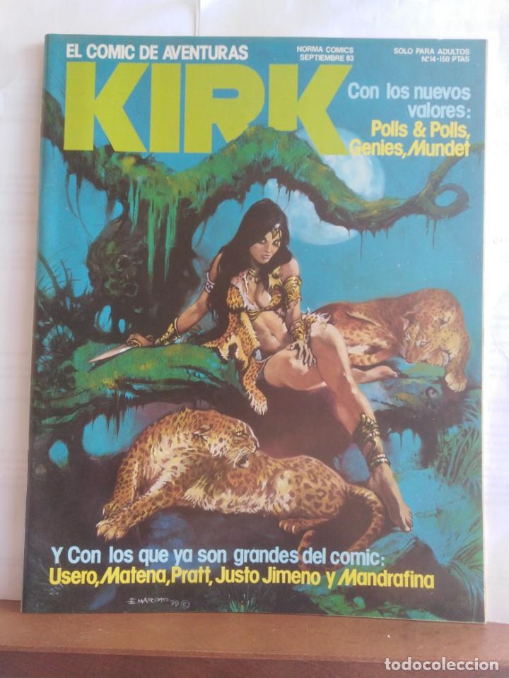 C&oacute;mics: KIRK - EL C&Oacute;MIC DE AVENTURAS - N 14 - Foto 1