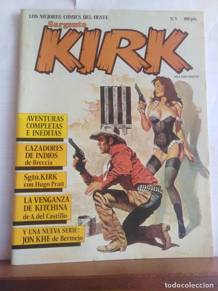 C&oacute;mics: SARGENTO KIRK - LOS MEJORES COMICS DEL OESTE - N&Uacute;MERO 3 - Foto 1