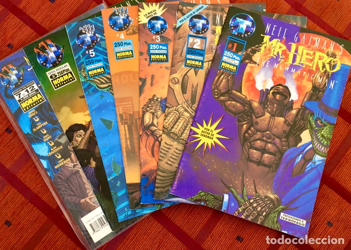 C&oacute;mics: MR. HERO. THE NEWMATIC MAN (NEIL GAINMAN) - Foto 1