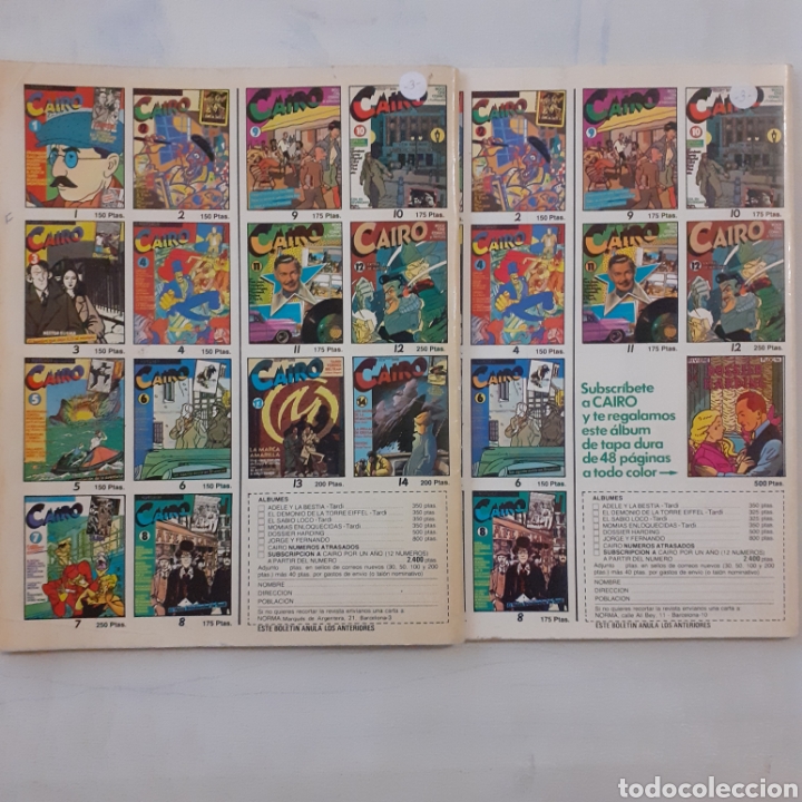 C&oacute;mics: Cairo. N&deg; 14 y 15. Norma. 1982. Buen estado. - Foto 2