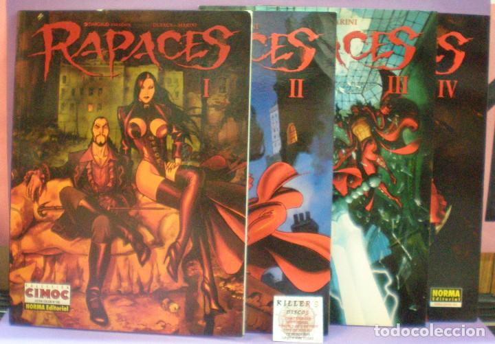 C&oacute;mics: Rapaces del I al IV (completo) - Dufaux Marini - C&oacute;mic Norma Cimoc - Foto 1