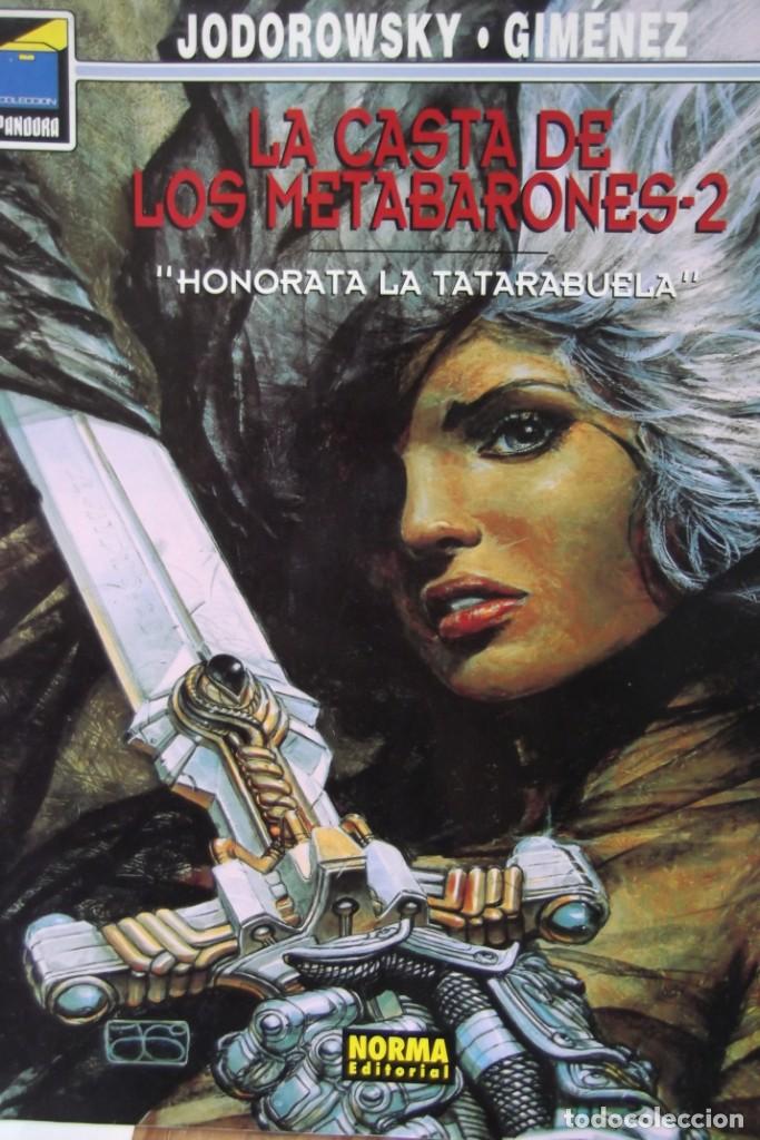 C&oacute;mics: # COMIC :LA CASTA DE LOS METABARONES -2. JODOROWSKY &middot; GIMENEZ. 1&ordf; EDICION- 1998 # - Foto 2