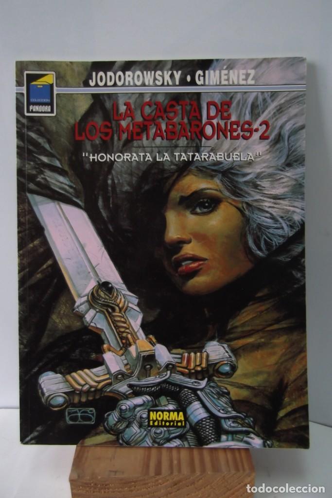 C&oacute;mics: # COMIC :LA CASTA DE LOS METABARONES -2. JODOROWSKY &middot; GIMENEZ. 1&ordf; EDICION- 1998 # - Foto 9