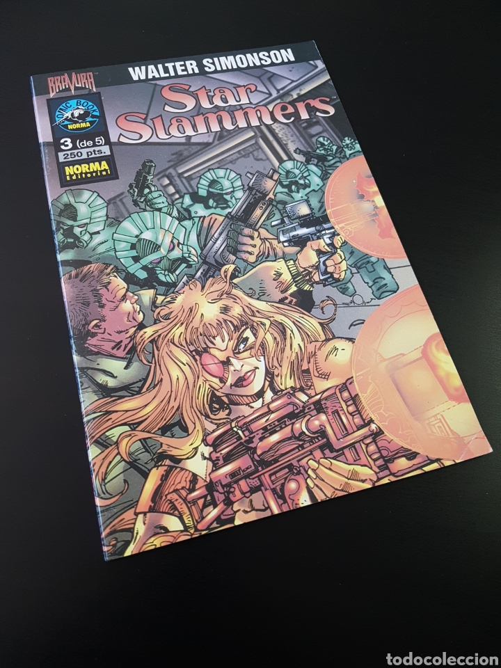 C&oacute;mics: CASI EXCELENTE ESTADO STAR SLAMMERS 3 NORMA - Foto 1