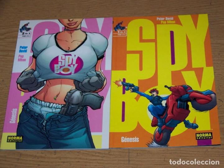 C&oacute;mics: NORMA SPY BOY GENESIS DE PETER DAVID COMPLETA - Foto 1