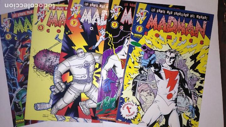 C&oacute;mics: * MADMAN - COMICS * NORMA EDITORIAL 1997 * COMPLETA 5 TOMOS IMPECABLES * - Foto 1