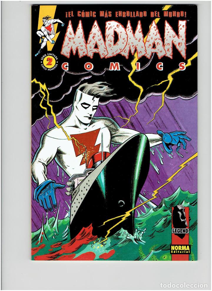 C&oacute;mics: * MADMAN - COMICS * NORMA EDITORIAL 1997 * COMPLETA 5 TOMOS IMPECABLES * - Foto 3
