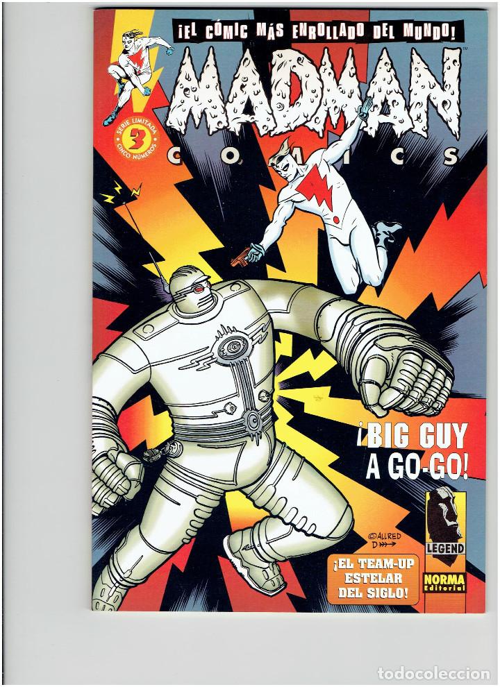 C&oacute;mics: * MADMAN - COMICS * NORMA EDITORIAL 1997 * COMPLETA 5 TOMOS IMPECABLES * - Foto 4