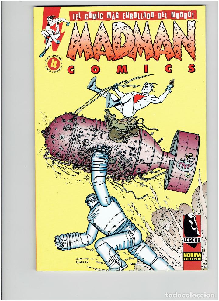 C&oacute;mics: * MADMAN - COMICS * NORMA EDITORIAL 1997 * COMPLETA 5 TOMOS IMPECABLES * - Foto 5