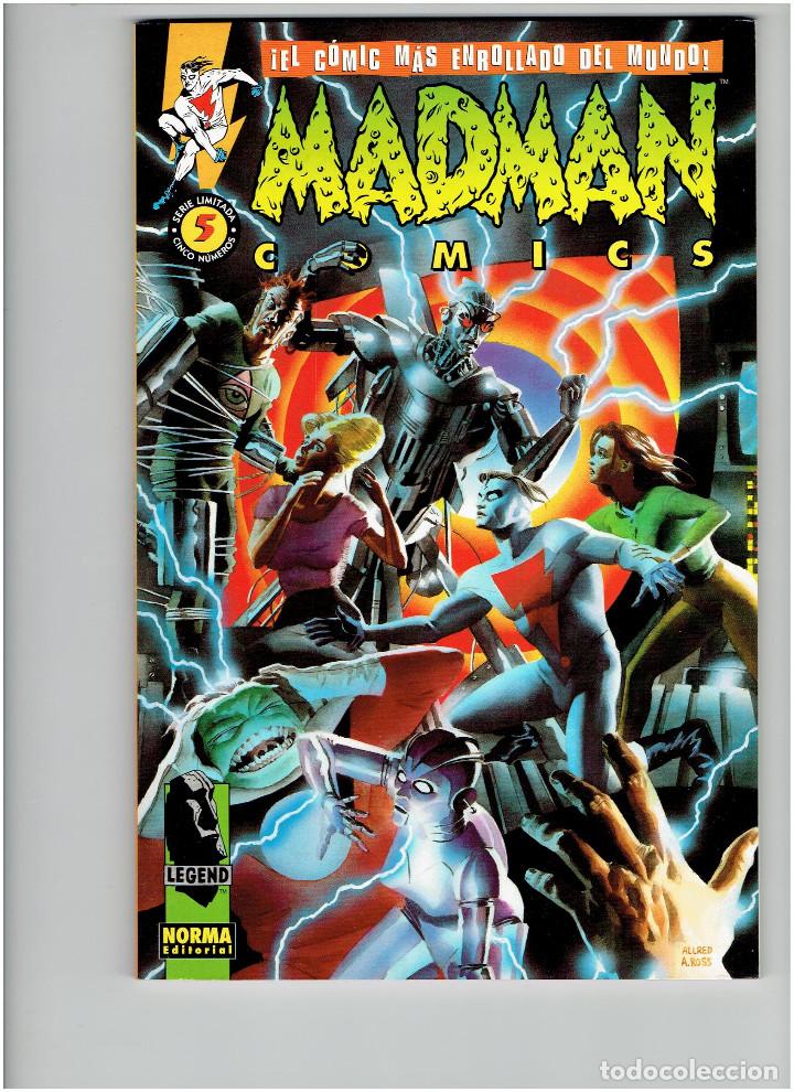 C&oacute;mics: * MADMAN - COMICS * NORMA EDITORIAL 1997 * COMPLETA 5 TOMOS IMPECABLES * - Foto 6