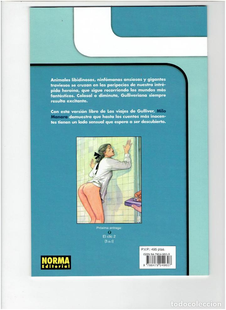 C&oacute;mics: * COLECCION MILO MANARA * NORMA EDITORIAL 1999 * LOTE 8 N&ordm; IMPECABLES * - Foto 5