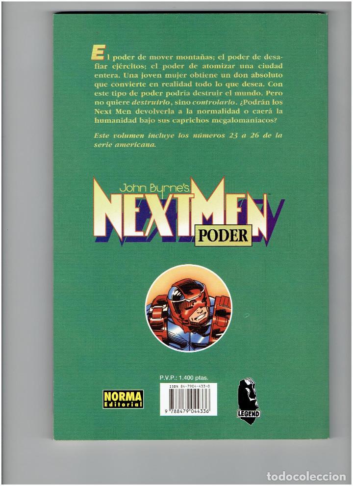 C&oacute;mics: * NEXTMEN * PODER 1 - 2 -3 - 4 * NORMA EDITORIAL 1997 * TOMO PRESTIGIO IMPECABLE * - Foto 3