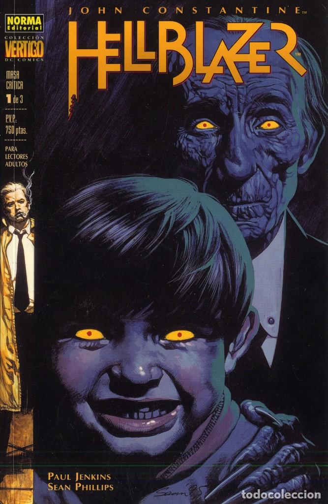 C&oacute;mics: HELLBRAZER COMPLETA 3 NUMEROS A&Ntilde;O 2000 CAJA 2002 ISA - Foto 1
