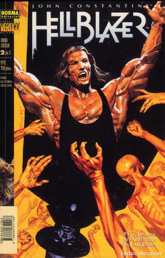 C&oacute;mics: HELLBRAZER COMPLETA 3 NUMEROS A&Ntilde;O 2000 CAJA 2002 ISA - Foto 2