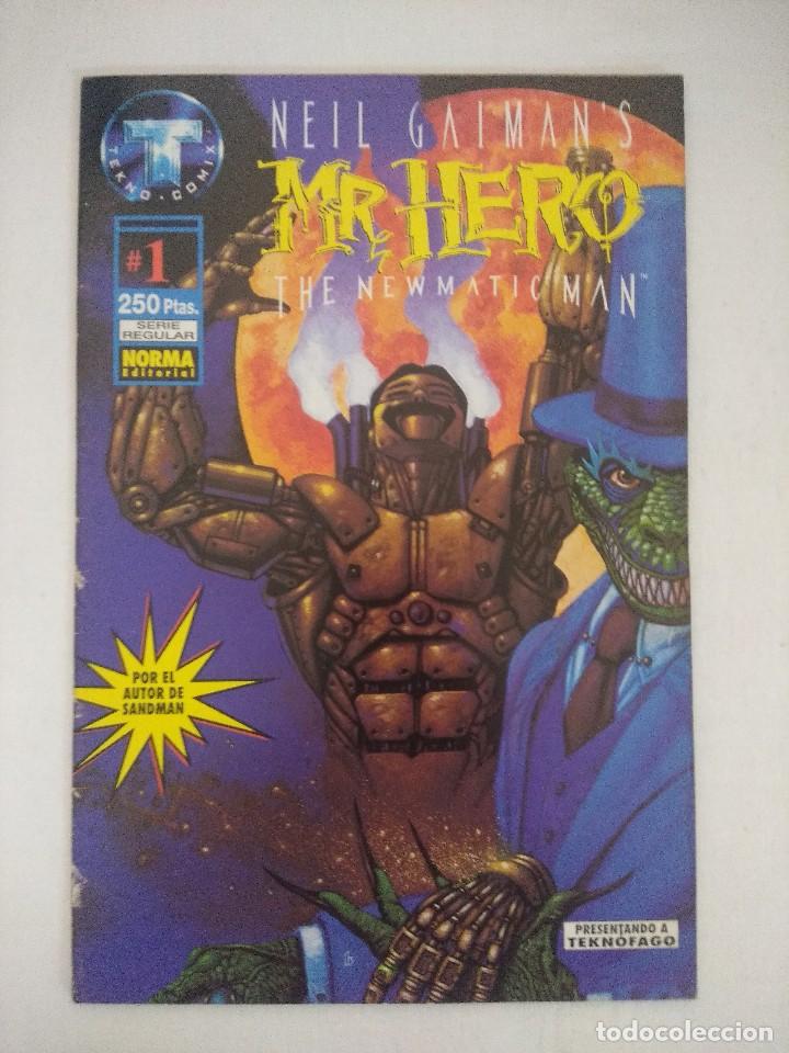 C&oacute;mics: MR HERO-THE NEWMATIC MAN N&ordm;1/NORMA COMICS. - Foto 1