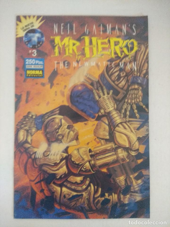 C&oacute;mics: MR HERO-THE NEWMATIC MAN N&ordm;3/NORMA COMICS. - Foto 1