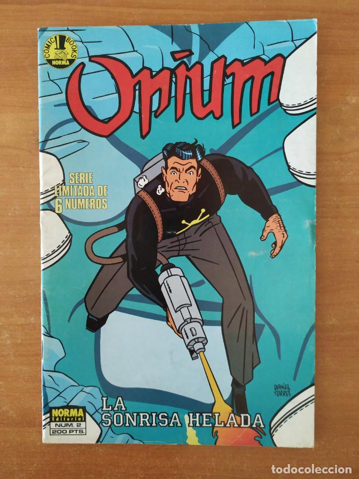 C&oacute;mics: OPIUM. La sonrisa helada. Daniel Torres. N&ordm; 2. Norma Editorial - Foto 1