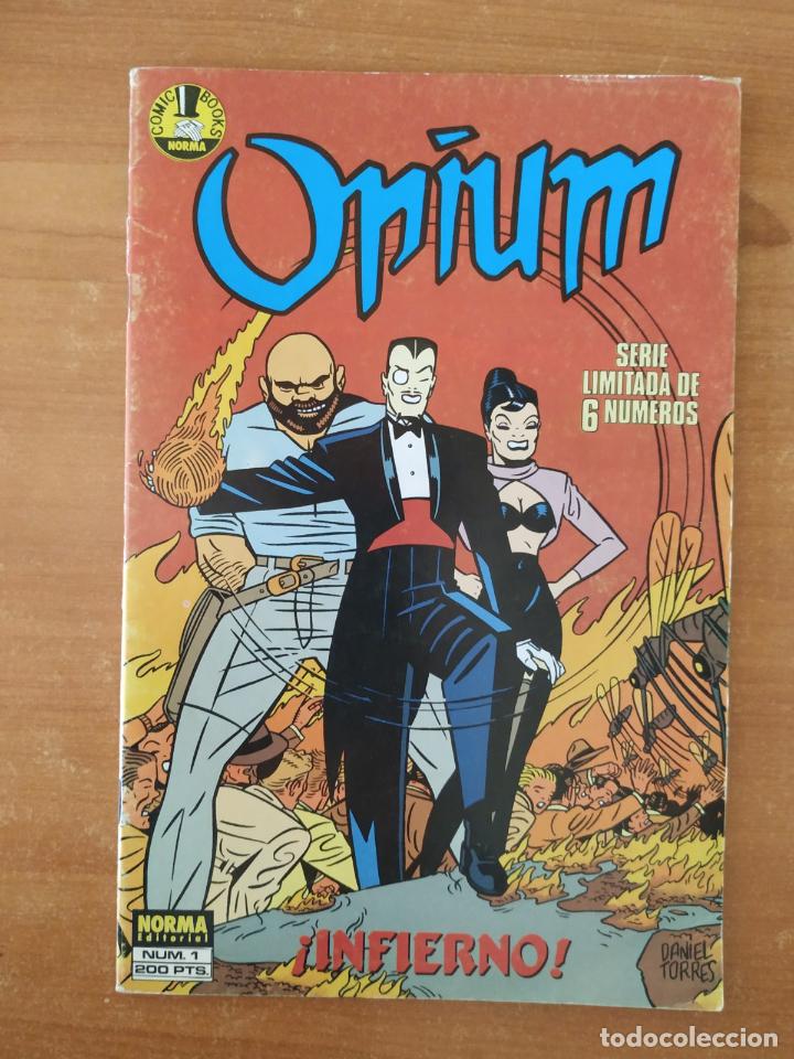 C&oacute;mics: OPIUM. &iexcl;Infierno!. Daniel Torres. N&ordm; 1. Norma Editorial - Foto 1