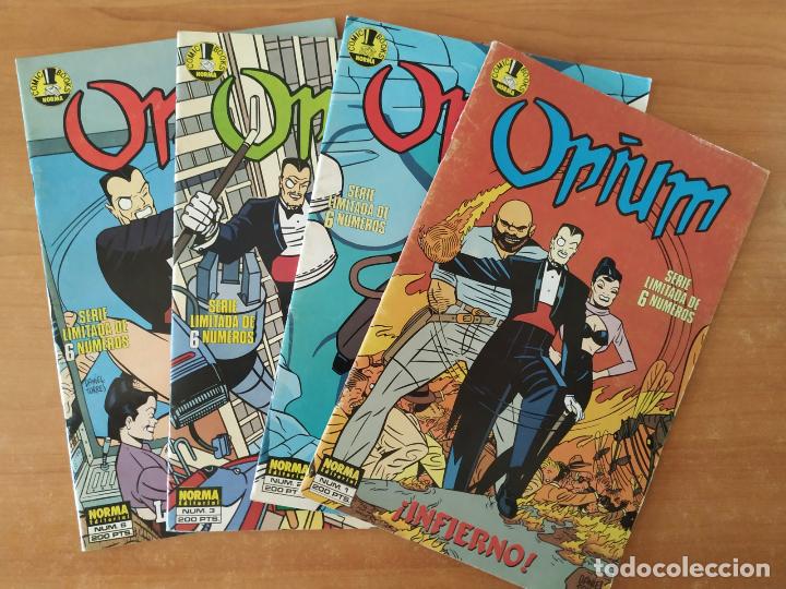 C&oacute;mics: OPIUM. Daniel Torres. Lote de 4 comics de 6. Norma Editorial - Foto 1