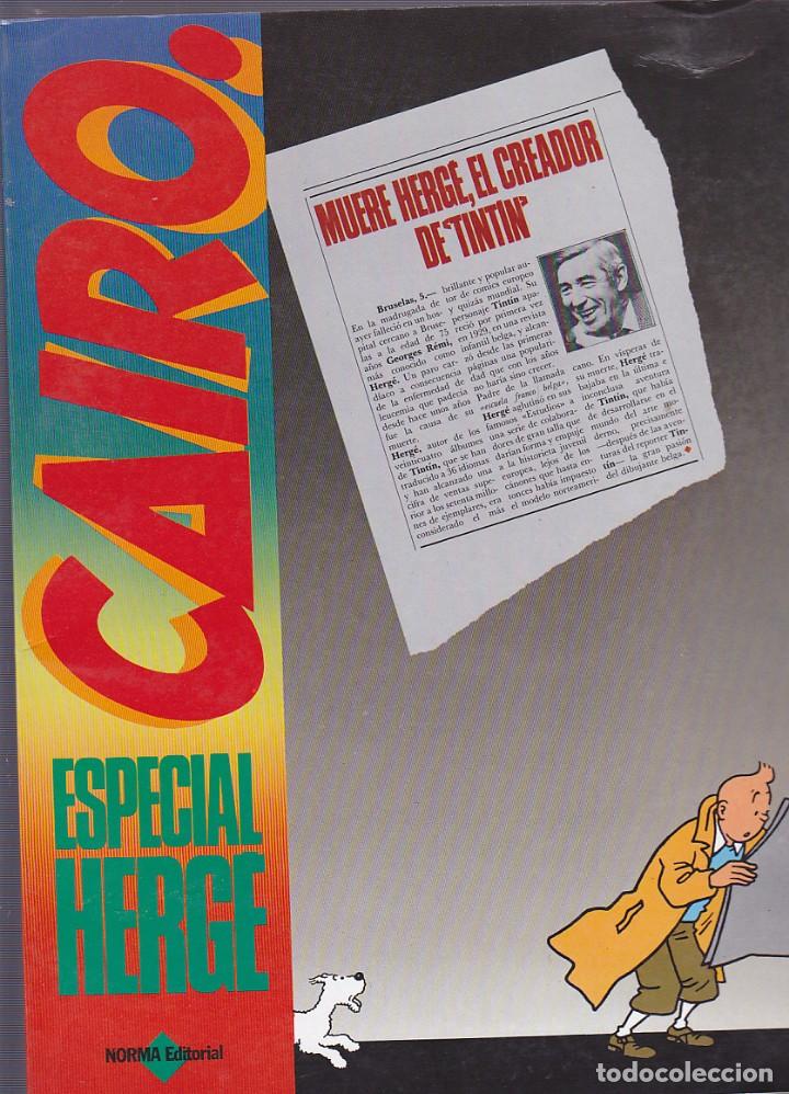 C&oacute;mics: COMIC CAIRO ESPECIAL HERGE NORMA EDITORIAL - Foto 1