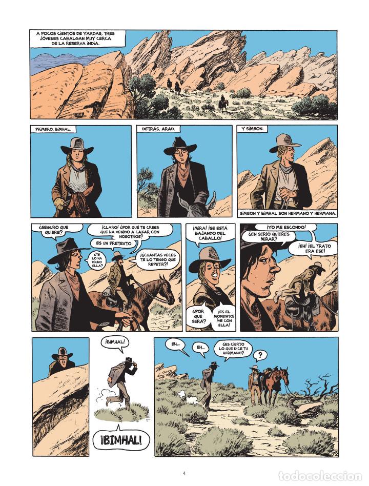C&oacute;mics: C&oacute;mics. TENIENTE BLUEBERRY. RENCOR APACHE - Joann Sfar/Christophe Blain (Carton&eacute;) - Foto 3