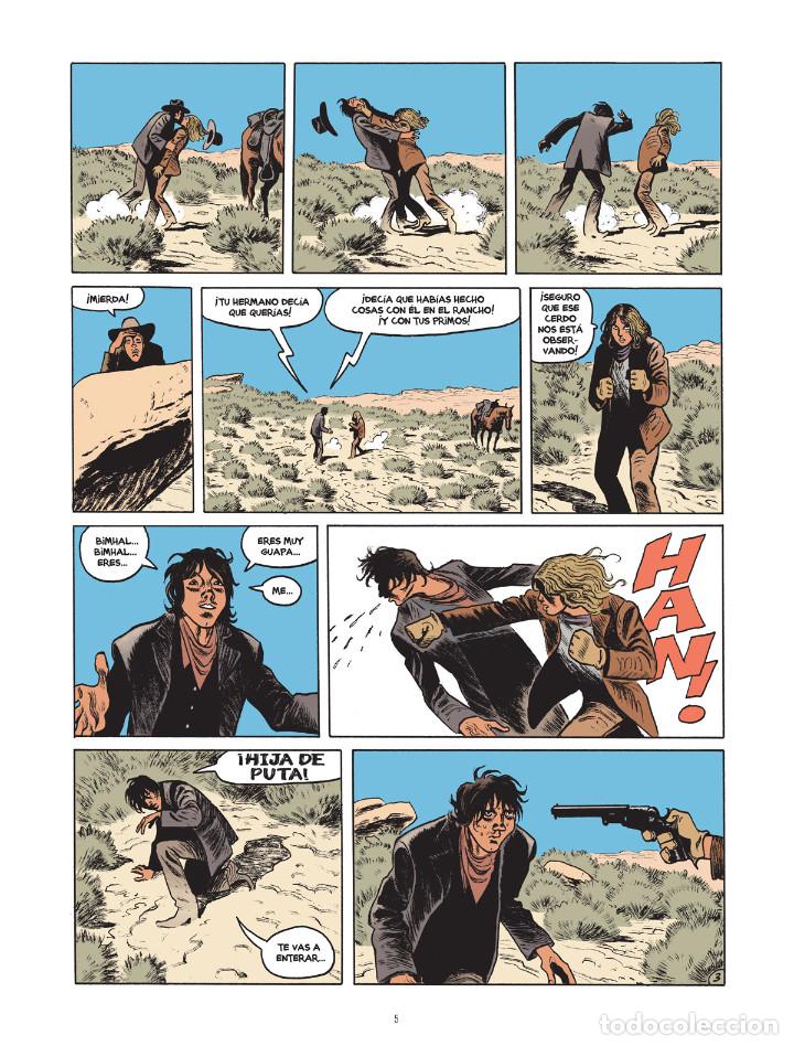 C&oacute;mics: C&oacute;mics. TENIENTE BLUEBERRY. RENCOR APACHE - Joann Sfar/Christophe Blain (Carton&eacute;) - Foto 4