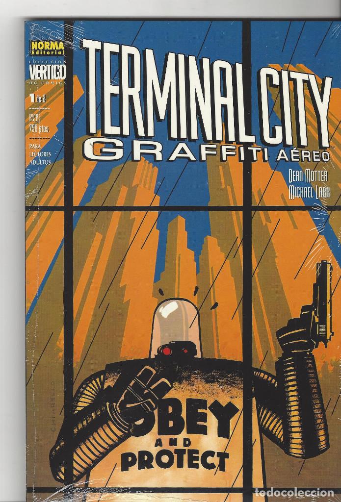 C&oacute;mics: TERMINAL CITY GRAFFITI AEREO - 2 TOMOS- COMPLETA A ESTRENAR - Foto 2