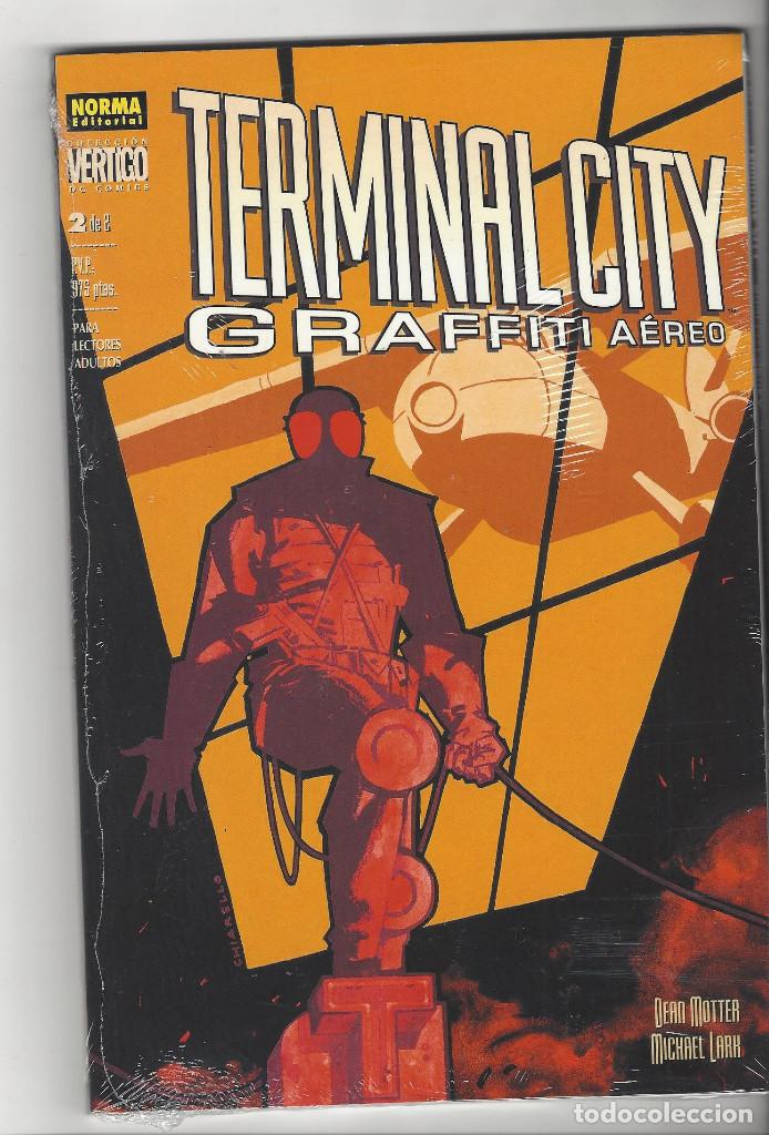 C&oacute;mics: TERMINAL CITY GRAFFITI AEREO - 2 TOMOS- COMPLETA A ESTRENAR - Foto 1